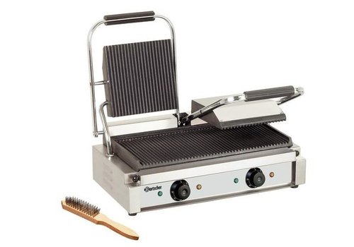  Bartscher Grill contact, double 3600 2R | 3,6 kW | 570 x 395 x 210 mm | 50  °C a  300  °C 