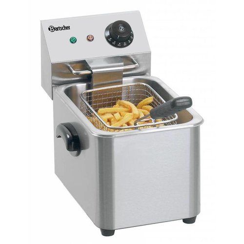  Bartscher Bartscher Friteuse "SNACK I" | 4 Litres | 220 x 400 x 315 mm | 50  °C  a 190  °C 