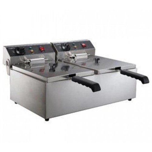  Combisteel Friteuse posable electrique 2X6 litres | 590 x 440 x 290 mm | 2 x 3,3 kW 