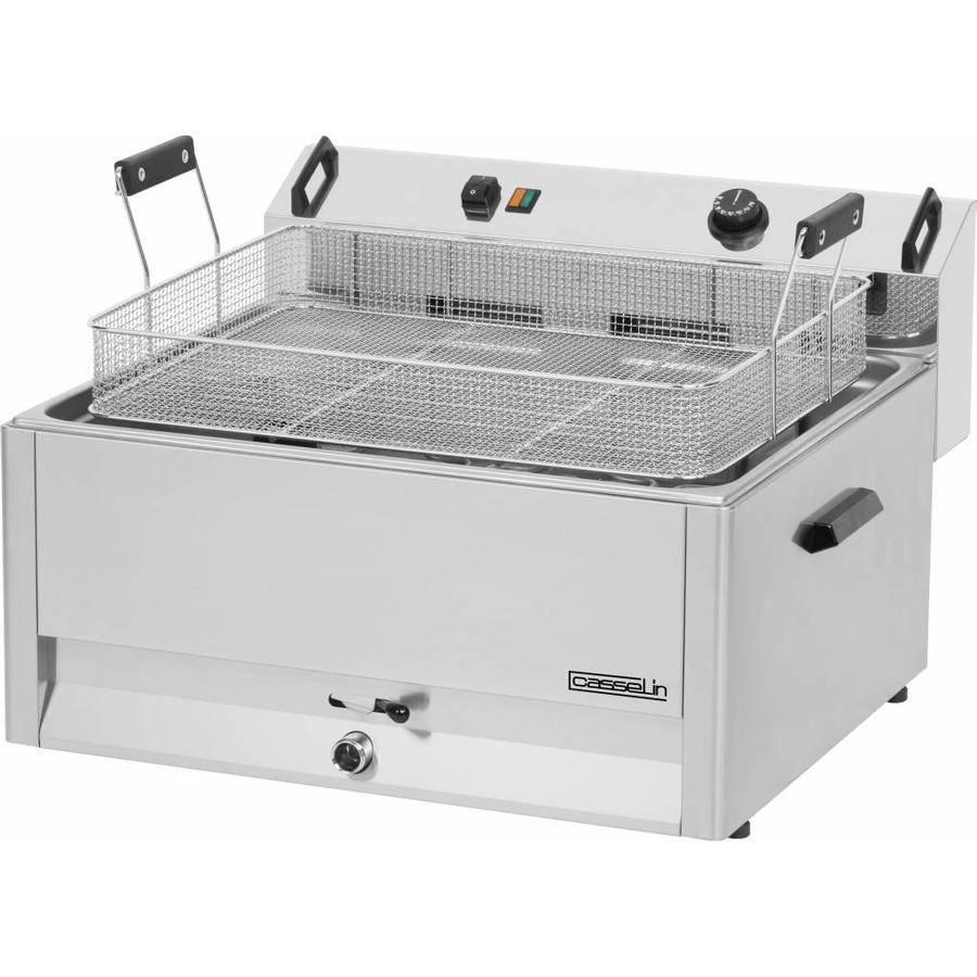 Friteuse à Beignets Électrique | 30L | L 670 x P 650 x H 370 mm | 15 kW