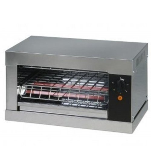  Saro Grille-pain avec des éléments de quartz | L 440 x P 260 x H 250 mm | 2 kW | en acier inoxydable 