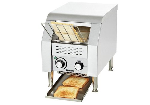  Bartscher Grille-pain convoyeur "Mini" | 1,34 kW | 285 x 420 x 390 mm 