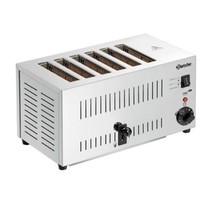 Grille-pain | 405 x 265 x 220 mm | 2,5 kW | Acier inoxydable  