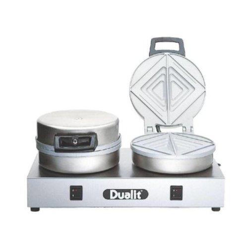  Dualit Toaster à sandwichs/croque-monsieur | 190(h) x 400(L) x 220(P)mm | 1,6 kW 