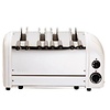 Dualit Toaster à sandwich 4 fentes blanc | 210(h) x 460(l) x 220(p)mm | 2,7 kW