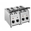 Milan Toast   grille-pain avec 4 pinces | 370 x 300 x 300 mm | 2,4 kW