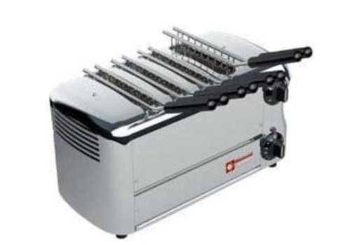  ProChef Toaster (croque-monsieur) électrique 4 pinces "Silver" | inox-aluminium poli 