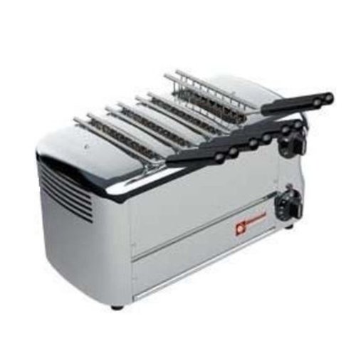  ProChef Toaster (croque-monsieur) électrique 4 pinces "Silver" | inox-aluminium poli 