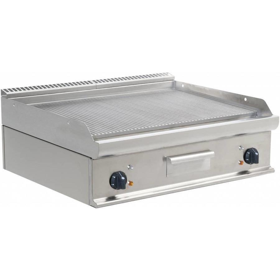 Grille-pain professionnel avec plaque de cuisson 700 x 400 mm Grill