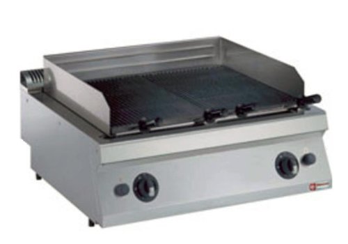  ProChef Grille en fonte  de cuisson | gaz | 800 x 700 x 320 mm | 