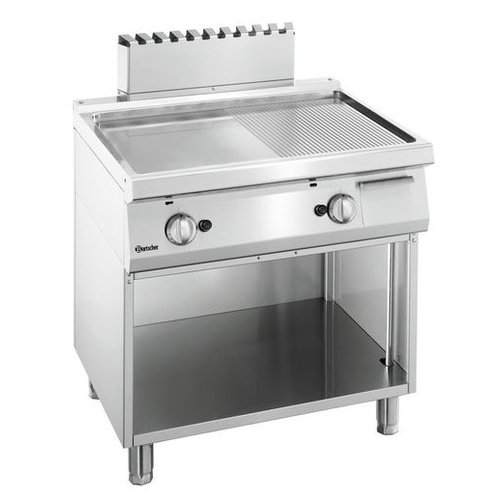  Bartscher Plaque grill | gaz | 800 x 700 x 850 mm | 14 KW | 