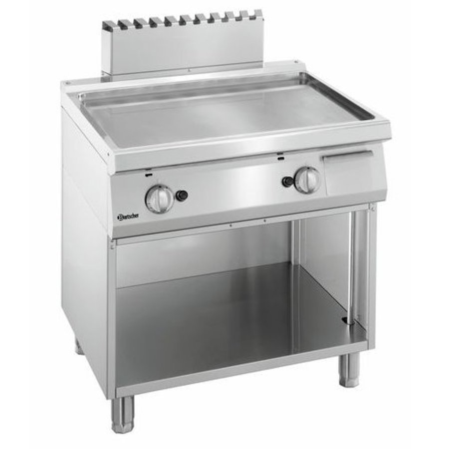 Plaque grill gaz | 800 x 700 x 850 mm | 14 KW |