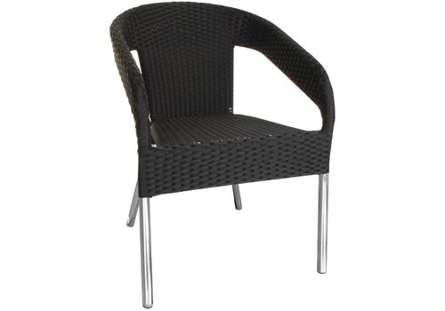  Bolero Fauteuils bistro | rotin | lot de 4 | 