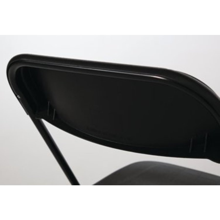 Chaises pliantes noires