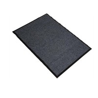 Petit tapis d'entrée gris antidérapant 60(l)x90(L)cm