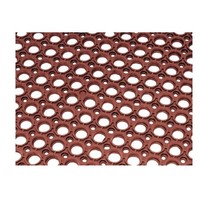 Tapis en caoutchouc anti-fatigue rouge