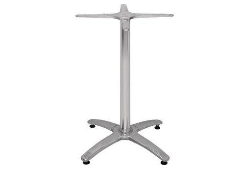  Bolero Pied de table 4 pieds en aluminium 