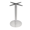 Bolero Pied de table rond en acier inoxydablese v