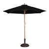 Bolero Parasol rond | Noir | 3m l Bois et tissu