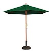 Bolero Parasol rond l Vert l 3m l Bois et tissu