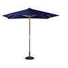 Bolero Parasol carré l bleu marine l 2,5m l Bois et polyester