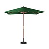 Bolero Parasol carré l Vert l 2,5m l Bois et polyester