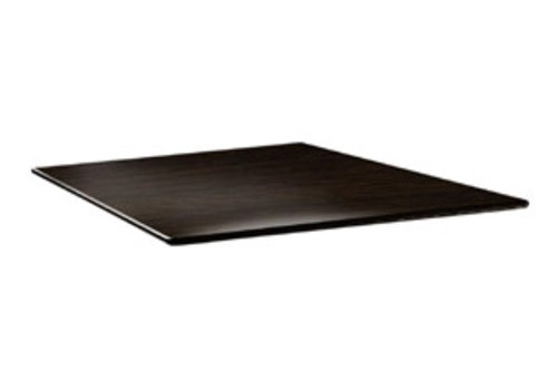  ProChef Plateau de table carré Smartline wengé 80x80cm 