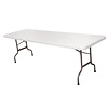 Bolero Table Pliable au Centre Blanche | 243 cm