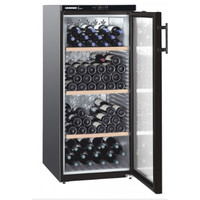 Cave à vin mono-zone 164 bouteilles Porte vitrée 135Hx60Lx73,9P