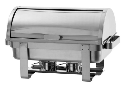  Hendi Chafing dish rolltop GN 1/1 | Inox | Bac profondeur max. 100  mm 