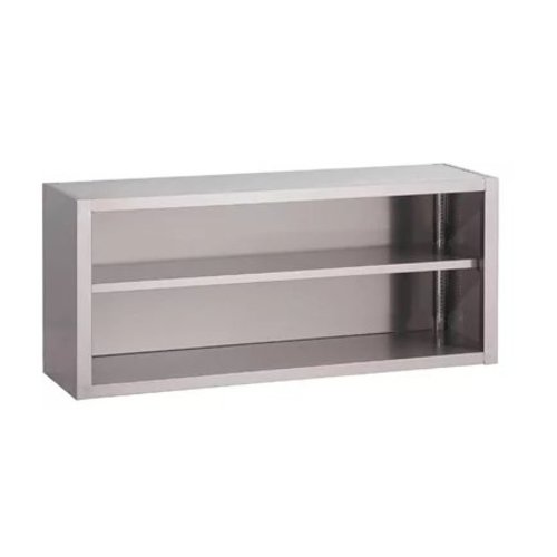  Gastro-M Etagère Mural Ouvert | Inox | 800 (L) x 400 (P) x 400 (H) mm 