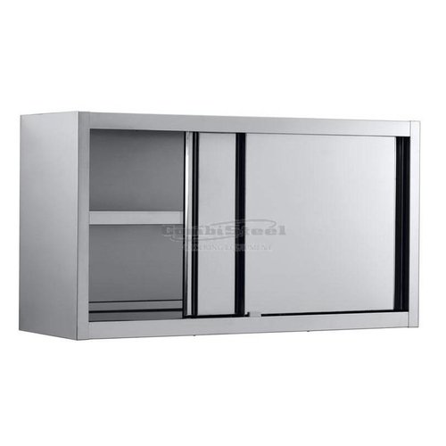  Combisteel Armoire Murale | Acier Inoxydable | Portes Coulissantes | 1200 (L) x 400 (P) x 650 (H)  mm 