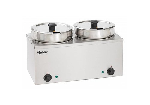  Bartscher Bain Marie Hotpot | 2x pot | 6,5 L 