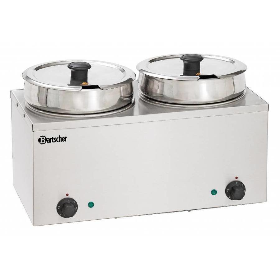 Bain Marie Hotpot | 2x pot | 6,5 L