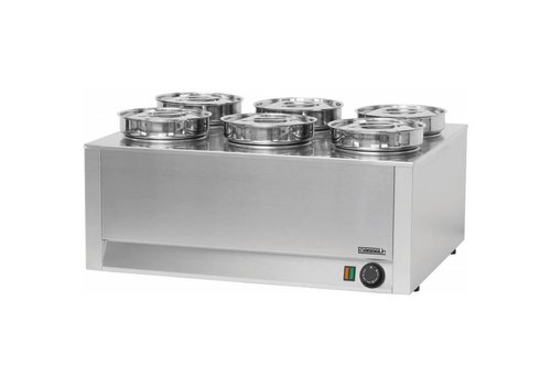  Casselin Bain marie à sauce 6 cuves 