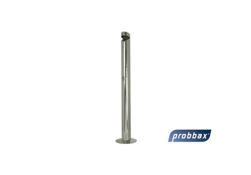  ProChef Cendrier sur pied tubulaire | Inox brillant | 1.1 L 