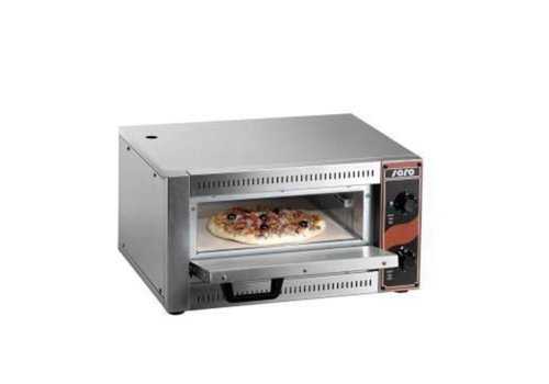  Saro Four À Pizza | L 530 x P 430 x H 290 mm | +50/+320 °C | acier inoxydable 