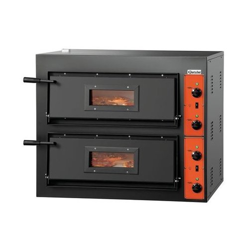  Bartscher Four pizza | 8.4  kW | 0  °C a 400  °C | 890 x 860 x 760 mm 