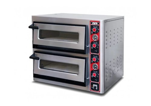  Saro Four À Pizza | L 895 x P 875 x H 735 mm | +50/+500 °C | 10 kW 