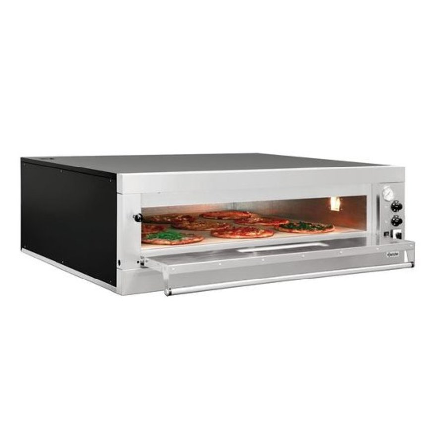 Four pizza | 1310 x 1270 x 420 mm | 12 kW | 0  °C a 450  °C