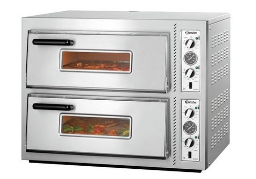  Bartscher Four à pizzas | 10  kW | 0  °C a 450  °C | 930 x 835 x 730 mm 