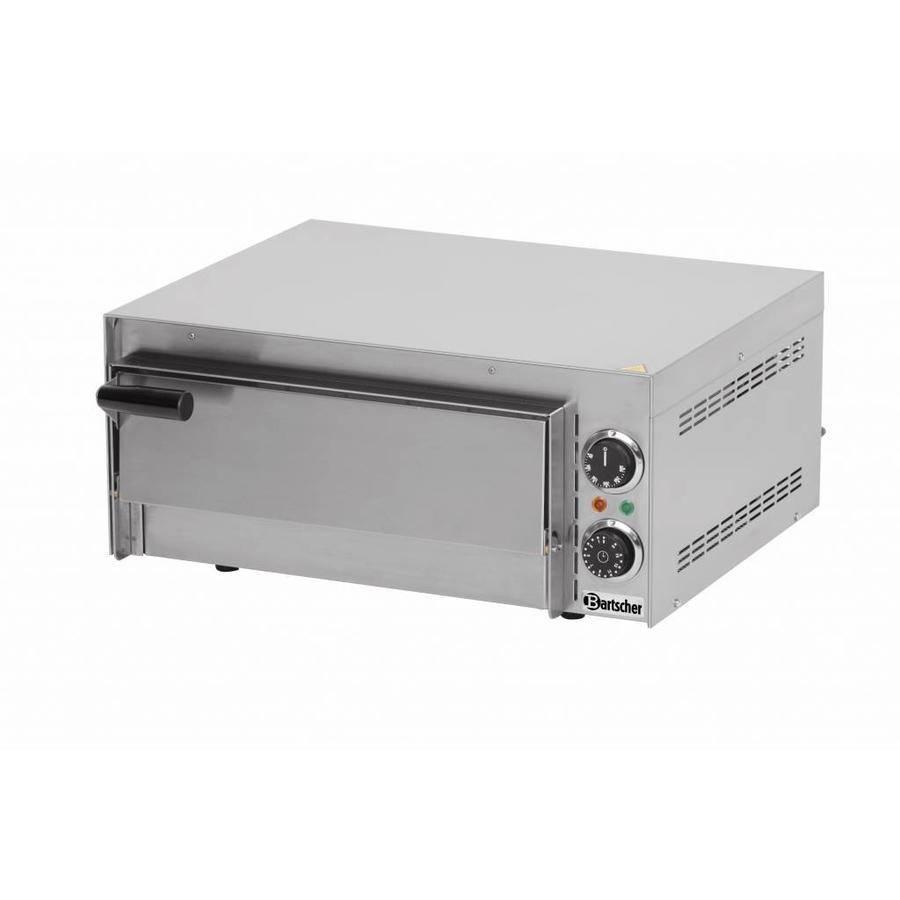 Four pizza Mini | 2  kW | 	0  °C a 300  °C | 545 x 500 x 230 mm | Acier inoxydable  