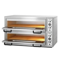 Four pizza | 12  kW | 0  °C a 450  °C | 1190 x 780 x 710 mm