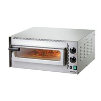 Four pizza | 2  kW | 575 x 525 x 270 mm | 0  °C a 400  °C | Acier inoxydable  