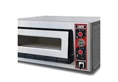  Saro Four à Pizza  | L 895 x P 1010 x H 440 mm | +50/+500 °C | 6 kW 