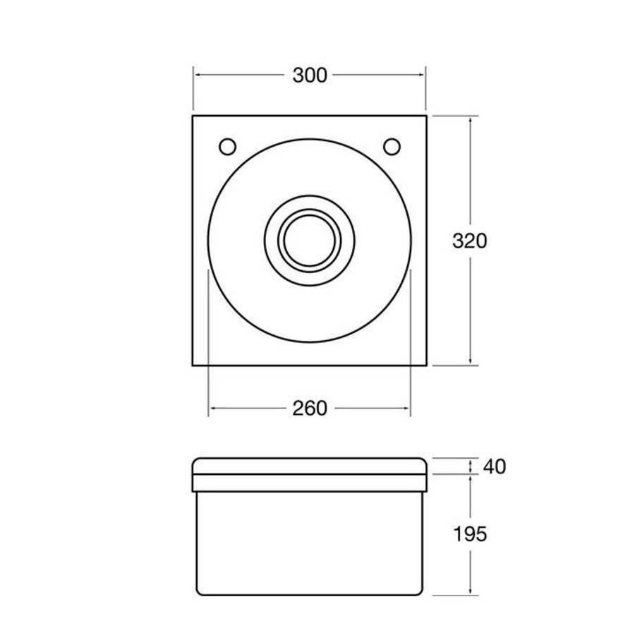 Robinet pour Vasque | Inox 304 | 30 x 32 x 19,5 cm