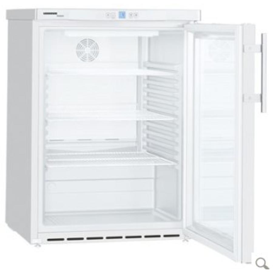 Réfrigérateur | porte en verre d’isolation | 141 litres | 60 (b) x 61, 5 (d) x 83 (h) cm