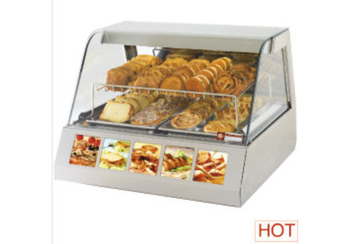  ProChef Vitrine chauffante | 334 litres | ventilé | 800x730xh600 