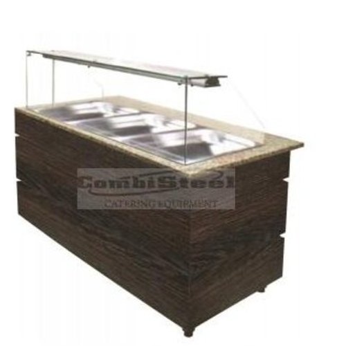  Combisteel Buffet Chauffant | 125 x 80 x 136 cm 