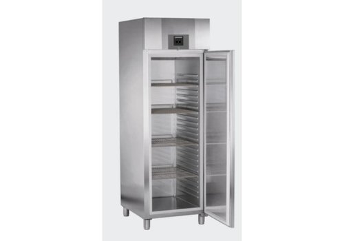  Liebherr Réfrigérateur pro acier inox 212x70x83cm 465 litres | -2°C/ +15°C. 